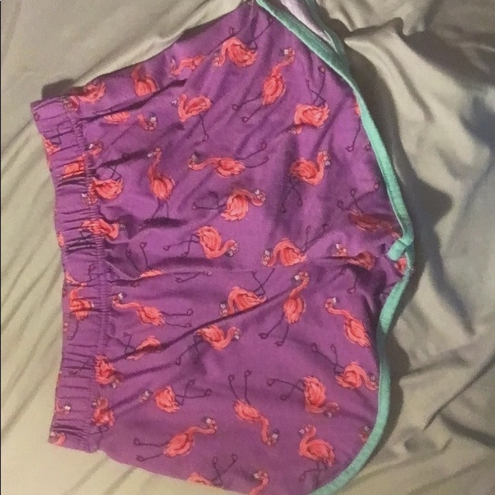 Flamingo Purple Shorts